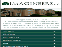 Tablet Screenshot of imagineersllc.com